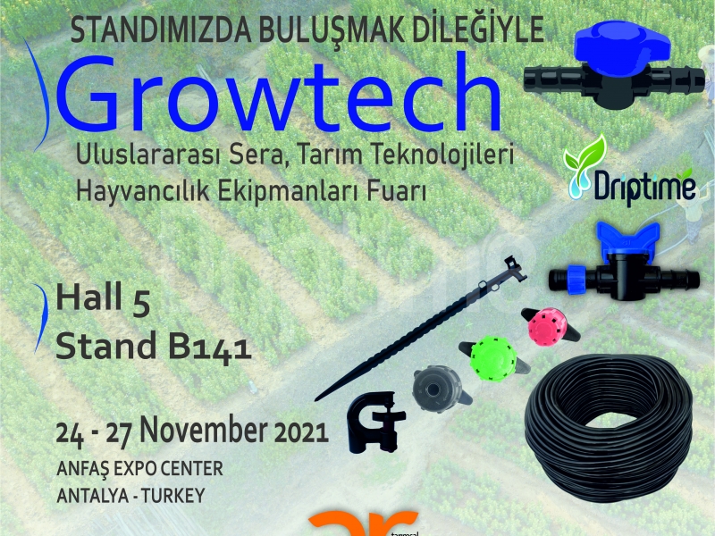 We are at Growtech Eurasia 2021!
