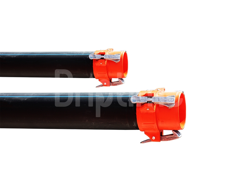 Sprinkler Irrigation Pipe With Latch
