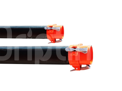 Sprinkler Irrigation Pipe With Latch