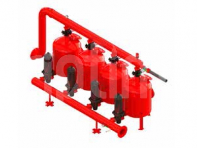 Semi-Automatic / Gravel System with Plastic Disc Filter