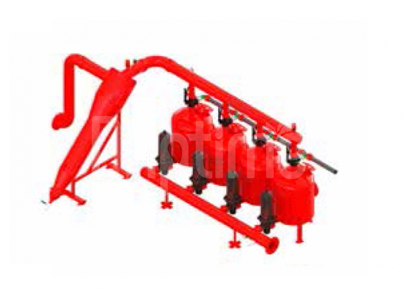 Semi-Automatic / Seperator and Gravel System with Plastic Disc Filter